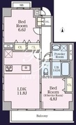 THE MANOR EXELSIOR 502 間取り図