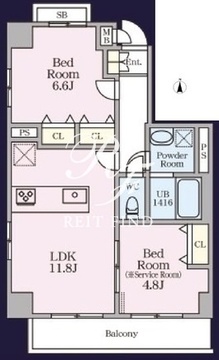 THE MANOR EXELSIOR 502 間取り図