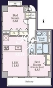 THE MANOR EXELSIOR 302 間取り図
