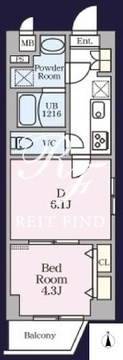 THE MANOR EXELSIOR 501 間取り図