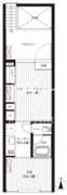 パークジオ学芸大学 202 間取り図