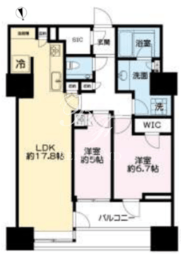 三田ガーデンヒルズ N-1020 間取り図