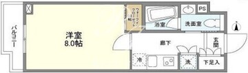 コンフォリア桜上水 214 間取り図