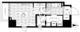 ステージグランデ新御徒町アジールコート 204 間取り図
