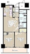 イーストコア曳舟一番館 902 間取り図