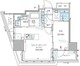 パークアクシス五反田スカイタワー 303 間取り図