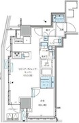 パークアクシス五反田スカイタワー 307 間取り図