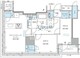 パークアクシス五反田スカイタワー 1103 間取り図