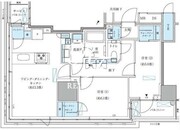 パークアクシス五反田スカイタワー 1503 間取り図
