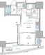 パークアクシス五反田スカイタワー 1505 間取り図