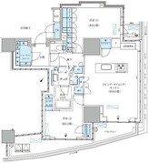 パークアクシス五反田スカイタワー 2004 間取り図