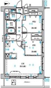 ディップス竹ノ塚駅前 803 間取り図
