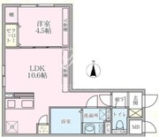 ラヴィエール大島＆ｍｅｗ 201 間取り図