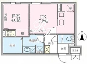 ラヴィエール大島＆ｍｅｗ 402 間取り図
