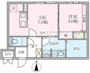 ラヴィエール大島＆ｍｅｗ 203 間取り図