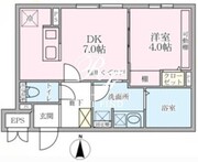 ラヴィエール大島＆ｍｅｗ 403 間取り図