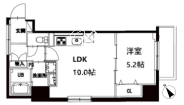 エム・グランヴィア駒形 604 間取り図