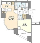 ブランズ巣鴨三丁目 502 間取り図