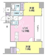 リバーレ東新宿 1102 間取り図
