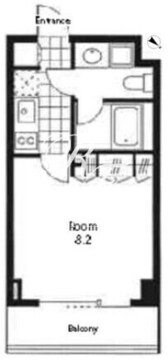レジディア南雪谷 305 間取り図