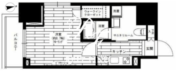 グランドコンシェルジュ六本木 201 間取り図