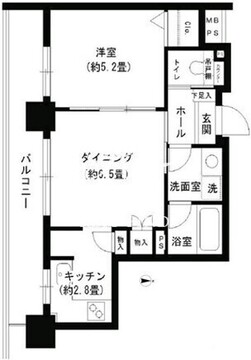 クリオ文京小石川 905 間取り図
