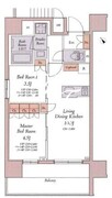 HAYANO Residence 大塚 1503 間取り図