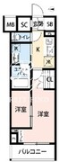 ジェノヴィア西新井 507 間取り図