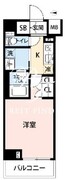 ジェノヴィア西新井 206 間取り図