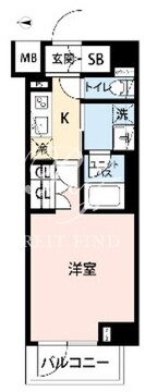 ジェノヴィア西新井 601 間取り図