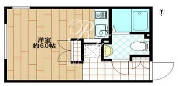 ラピス不動前 201 間取り図