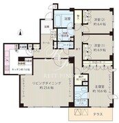 大山パークヒルズ 102 間取り図