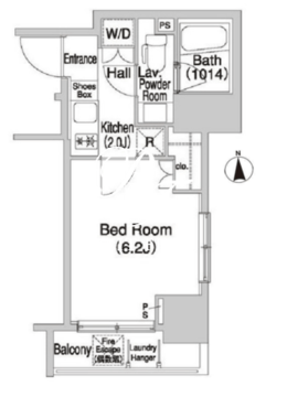 コンフォリア押上 905 間取り図