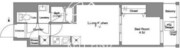 ダフィット錦糸町 1306 間取り図