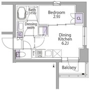 イプセ代々木 503 間取り図
