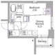 イプセ代々木 503 間取り図