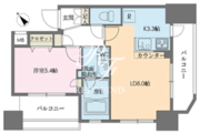 ドゥーエ新川 301 間取り図