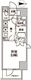 レジディア中延2 501 間取り図