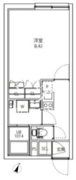マキシヴシティ板橋区役所前 302 間取り図