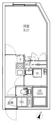 マキシヴシティ板橋区役所前 304 間取り図