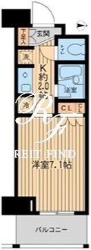 エコロジー東陽町プロセンチュリー 503 間取り図