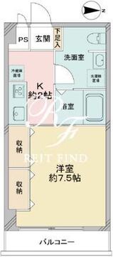 レジデンス錦糸町 203 間取り図
