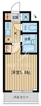 ザ・パーククロス市ヶ谷 307 間取り図