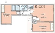 アレーロベース笹塚サウス 302 間取り図