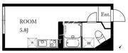 アラート東松原 201 間取り図