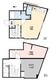 オークレスト下目黒 102 間取り図