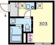 Forte Higashi-Koenji 303 間取り図