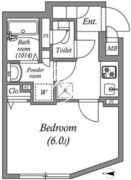 ソラシアレジデンス荻窪2 203 間取り図