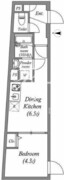 ソラシアレジデンス荻窪2 108 間取り図