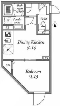 ソラシアレジデンス荻窪2 202 間取り図